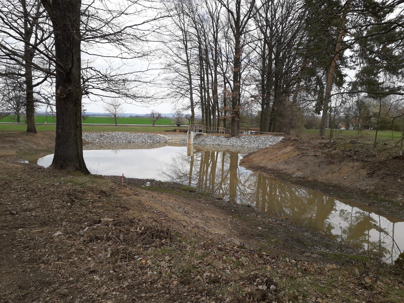 Foto: Prostřední nádrž po realizaci - foto č. 2