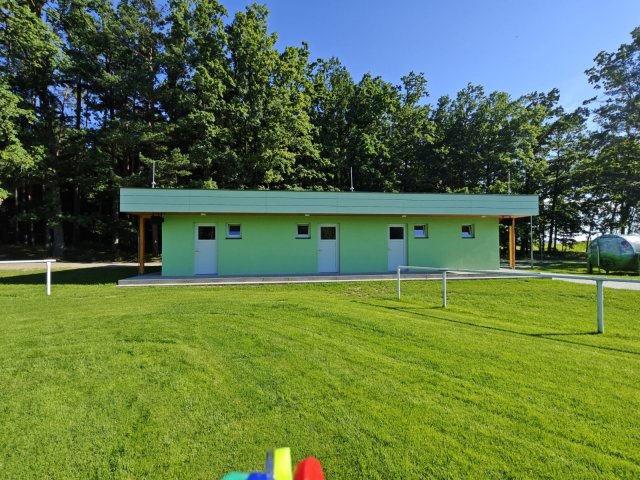 Fotodokumentace – Dubné – fotbalové kabiny – technické zázemí – foto č. 2