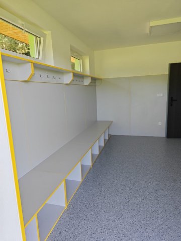 Fotodokumentace – Dubné – fotbalové kabiny – technické zázemí – foto č. 4